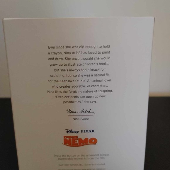 Hallmark Keepsake Mine Finding Nemo Christmas Ornament 2018 - NIB - HTF - Picture 5 of 5